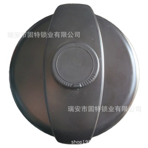 Truck Fuel Tank Cap 80mm <b>Threaded</b> Inner Cover Anti Theft <b>Lock</b> Replacement Part Black Polyoxymethylene - Product Image 1