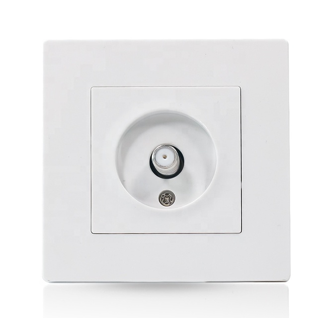 TV Antenna Wall Socket Wall Data HDM TV Socket Electrical Single Satellite Outlet Socket