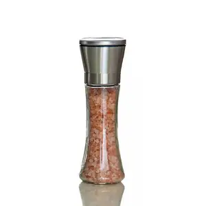 180ml 200ml ceramic core salt mill manual salt spice Grinder