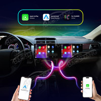 Autoradio 11.5 ''pour Toyota Camry 2012-2017 Android 14 GPS lecteur multimédia Auto sans fil Carplay unité principale HD double écran