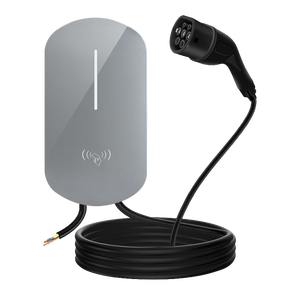 เครื่องชาร์จรถยนต์ไฟฟ้าแบบพกพา 9.6 กิโลวัตต์ 40 แอมป์ ปลั๊กแบบที่ 1 สายยาว 5 เมตร สำหรับติดตั้งในบ้าน ควบคุมผ่านแอปพลิเคชันอัจฉริยะ ใช้งานได้กับรถยนต์ไฟฟ้าทุกรุ่น - Product Image 1