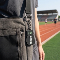Mini porte-clés en PVC personnalisé en forme de gant de boxe, accessoires, cadeau, ornements à suspendre au sac