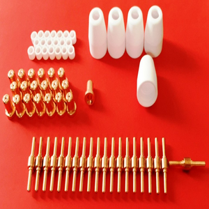 65 piezas de accesorios de soldadura <span class=keywords><strong>Lidl</strong></span> para cortadora de plasma PPS, PT31, Cut 30 40 50 PLC - Product Image 1