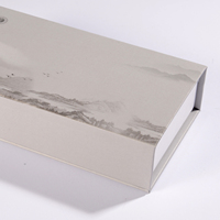 Boîte Cadeau Magnétique Pliable Boîtes Cadeaux à Rabat Emballage Boîte à Vêtements Carton Rigide Papier Recyclable Luxe LOGO Personnalisé Blanc