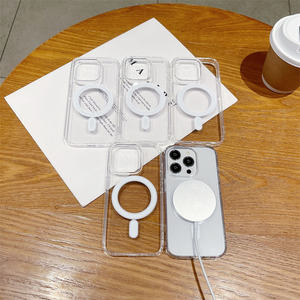 Funda Transparente con Carga Inalámbrica Magnética para <span class=keywords><strong>iPhone</strong></span> 17 Pro Max 16 15 14 13 12 11 Xr Xs Max 7 <span class=keywords><strong>8</strong></span> <span class=keywords><strong>Plus</strong></span> - Product Image 6