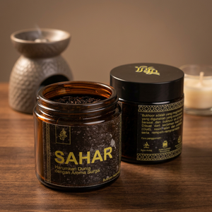 Bukhoor Sahar 50g, encens parfumé arabe de qualité supérieure, parfum exotique d'oud, bakhoor au parfum durable pour la maison, l'hôtel et l'hôtellerie - Product Image 3