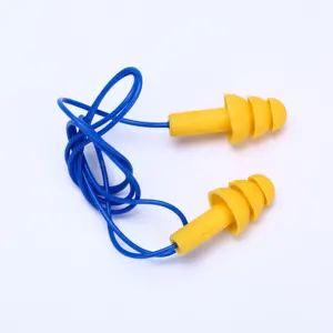 Popular Custom Printing Silicone Ear Plugs for Sleeping Noise Reduction