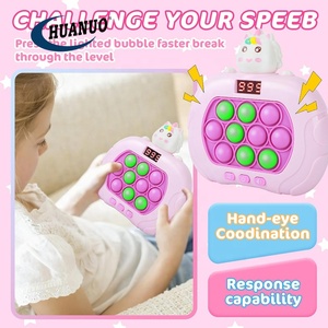 Consola de juegos de burbujas de empuje rápido para niños y adultos, juguetes sensoriales, juego <span class=keywords><strong>Pop</strong></span> iluminado, juguete antiestrés - Product Image 3
