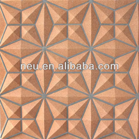 Nouvelles textures écologiques ignifuges et imperméables pour la décoration intérieure/extérieure d'hôtels, panneaux muraux en pierre artificielle PU.