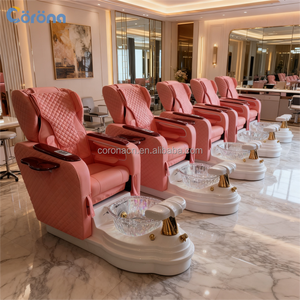 التدليك الكهربائي مسند الظهر ، كراسي باديكير حديثة فاخرة ، منتجع صحي للقدم للبيع - Product Image 3