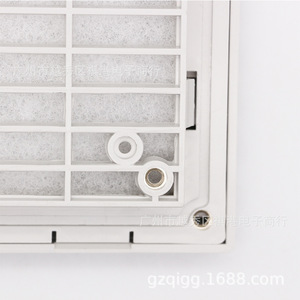 Vente directe usine – Ensemble filtre de ventilation ZL 801 – Grille anti-poussière pour ventilateur axial – Matériau ABS – Installation sans perçage - Product Image 2
