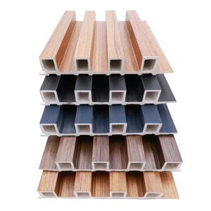 Panel de pared Wpc 3D personalizado de alta calidad Panel de pared compuesto de plástico de madera interior e interior para uso en decoración - Product Image 1