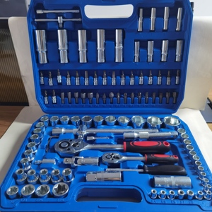 ราคาถูกราคา 1/4 "และ 1/2"<span class=keywords><strong>Dr</strong></span> 108 ชิ้นประแจกระบอกชุดเครื่องมือ - Product Image 3