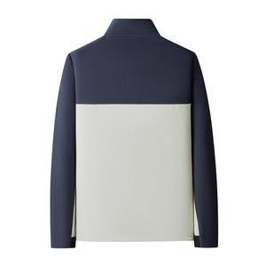 Veste coupe-vent légère à la mode pour hommes manteau en polyester écologique Logo élégant imperméable respirant transfert de chaleur - Product Image 3