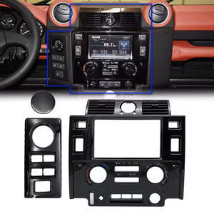 แผงหน้าปัดแบบ Double Din สำหรับ Land Rover Defender 90/110 รุ่น<span class=keywords><strong>เก่า</strong></span> อุปกรณ์ตกแต่งภายใน สีดำ <span class=keywords><strong>แด</strong></span>ง ขาว ฝาครอบแผงหน้าปัด<span class=keywords><strong>รถ</strong></span>ยนต์ Defender รุ่น<span class=keywords><strong>เก่า</strong></span> - Product Image 1