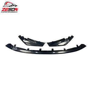 CSL tarzı kuru karbon Fiber ön dudak difüzör Spoiler difüzör BMW G80 G82 M3 M4 karbon Bodykit - Product Image 2