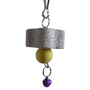 Prodotti per Pappagallini, Giocattoli per Uccelli, Pietra per Affilare il Becco per Pappagalli, Giocattolo per Uccelli, Pietra Molare, Giocattoli per Gabbia - Product Image 1