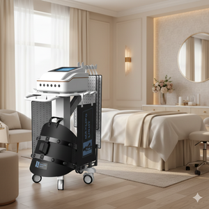 <span class=keywords><strong>Appareil</strong></span> de bien-être de bureau pour le remodelage corporel et la <span class=keywords><strong>lumière</strong></span> contourante, avec 5 pads, masque, capuche de protection, analyse cutanée et machine de soin de la peau - Product Image 1