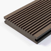 Nouveau produit Kit de terrasse en composite ignifuge avec carrelage en bois composite pour terrasse extérieure