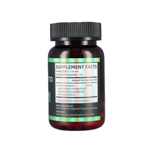 ซอว์ พาล์มเมตโต พรีเมียม - ผลิตภัณฑ์เสริมอาหารสมุนไพร บำรุงสุขภาพต่อมลูกหมากชาย ช่วยดูแลสุขภาพทางเดินปัสสาวะ บรรจุ 100 แคปซูล - Product Image 2