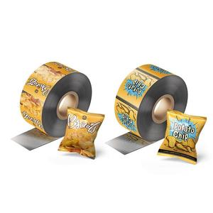 Rollo de Bolsas de Plástico Transparente de Grado Alimenticio, Personalizadas, de Mylar y Aluminio, Termosellables, para Yogurt Líquido - Product Image 1