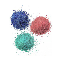 Particules de détergent en poudre de lessive bleu profond de qualité supérieure Speckle coloré de matière première pour la poudre à laver