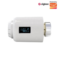 Zigbee-termostato termostático inteligente con pantalla OLED, termostato de calor para habitación, calefacción inalámbrica, programación semanal