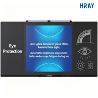 Pizarra Interactiva Inteligente Educativa HRAY de 86 Pulgadas con Pantalla LED BOE 4K D para Enseñanza en el Aula y Escuela