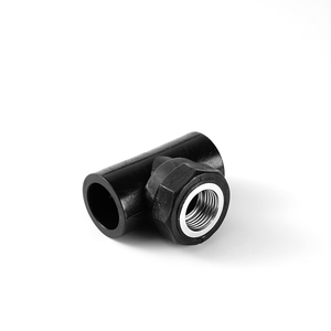 Pe100 HDPE phụ kiện đường ống phụ kiện chủ đề nữ <span class=keywords><strong>TEE</strong></span> ngã ba khuỷu tay bóng van End Cap - Product Image 6