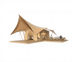 Cottage Safari Personalizzati per Resort, Case Tenda per Campeggio Familiare con Patio Esterno Privato, Tenda da Campeggio di Qualità - Product Image 6