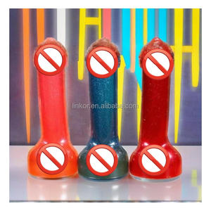 Gelas koktail Logo kustom transparan berbentuk <span class=keywords><strong>Penis</strong></span> Shot plastik desain klasik Modern cangkir plastik untuk minuman pesta - Product Image 2