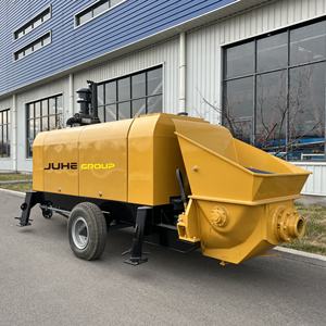 China JIUHE Brand New <b>Mobile</b> Diesel Concrete Conveying Pump Machine 40-120m/h Concrete Pump <b>for</b> <b>Sale</b> - Product Image 4