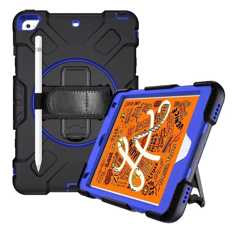 360 Roterende Stand Schokbestendig 7.9 Inch Pirate King Tablet Case Universal Voor Ipad Mini 5 Mini 4 Tablet Cover