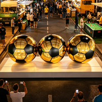 Ballon de football géant gonflable publicitaire pour la décoration de terrain de football de club – Nouveauté très demandée