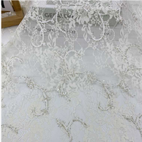 Pasokan Langsung Pabrik Kain Mesh Bernapas 100% Poliester 125cm Bordir Bunga Floral untuk Anak Perempuan dengan Warna yang Dapat Disesuaikan