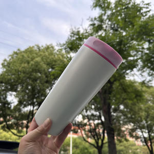 Gobelet isotherme à double paroi en acier inoxydable OW09 avec logo personnalisé, écologique, 12 oz/20 oz, avec bouchon thermique à bouton, maintien de la chaleur de 12 à 24 heures - Product Image 1