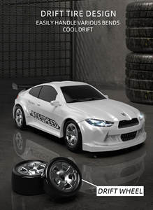 سيارة سباق صغيرة بجهاز تحكم عن بعد للانجراف 1/* 4WD بجهاز تحكم عن بعد إضاءة سيارة 15 طاولة معدنية ألعاب للأطفال هدية - Product Image 4