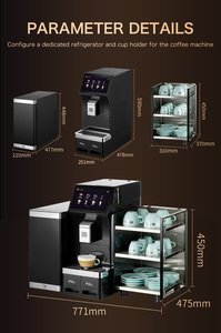 Máquina de Café Comercial Totalmente Automática con Pantalla Táctil, Mejores Ventas - Product Image 6