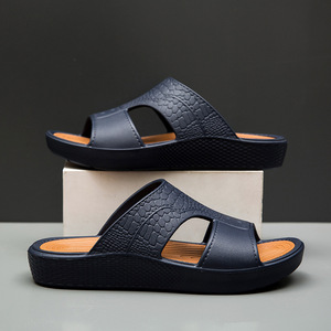 Nouvelles sandales à semelle épaisse et bout ouvert pour hommes, tailles 39-45, légères, en EVA, tendance, pour l'été, la plage, à bas prix - Product Image 4