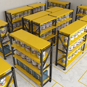 El fabricante Shibang almacena directamente bastidores industriales de almacenamiento medio ligero para estanterías de almacén, estanterías de placa, Unidad de estantes - Product Image 5