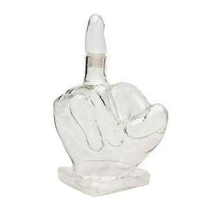 M khuyến mại vui vẻ giữa ngón tay thức dậy chai thủy tinh 1000ml rượu <span class=keywords><strong>Whisky</strong></span> rõ ràng thủy tinh kín chai - Product Image 6