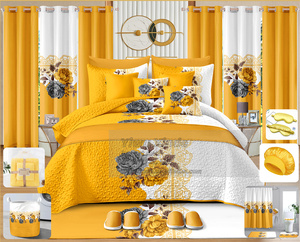 Juego de Ropa de Cama de Lujo King Size de 30 Piezas, Juego de Ropa de Cama de Algodón de 30 Piezas en <span class=keywords><strong>Florida</strong></span> - Product Image 1