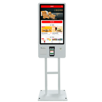 Wostu-terminal de paiement automatique, 21.5 24 27 32 pouces, pour restaurant, alimentation rapide, publicité, terminal de paiement, auto-équilibrage