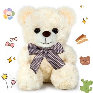 Ours en peluche mignon <span class=keywords><strong>de</strong></span> taille personnalisée, super doux, animaux en peluche, jouets en peluche brodés, peluches, cadeau pour les filles - Product Image 3