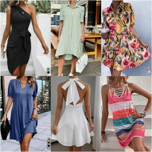 2026 Venta al por mayor con descuento <span class=keywords><strong>de</strong></span> fábrica: Ropa <span class=keywords><strong>de</strong></span> mujer surtida a granel, tops y vestidos en fardos <span class=keywords><strong>de</strong></span> poliéster duradero para verano - Product Image 1