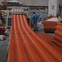 Tuiles de toit en PVC durables, anti-corrosion, ignifuges, 35 ans de garantie, en forme de bardeaux ondulés, pour panneaux de toiture d'entrepôt, fabriquées en ASA synthétique