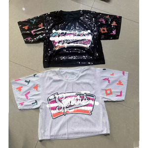 Venta al por mayor <span class=keywords><strong>de</strong></span> fábrica: Novedad, gorras y camisetas brillantes con lentejuelas <span class=keywords><strong>de</strong></span> los San Antonio <span class=keywords><strong>Spurs</strong></span> para aficionados al baloncesto, listas para enviar. - Product Image 5