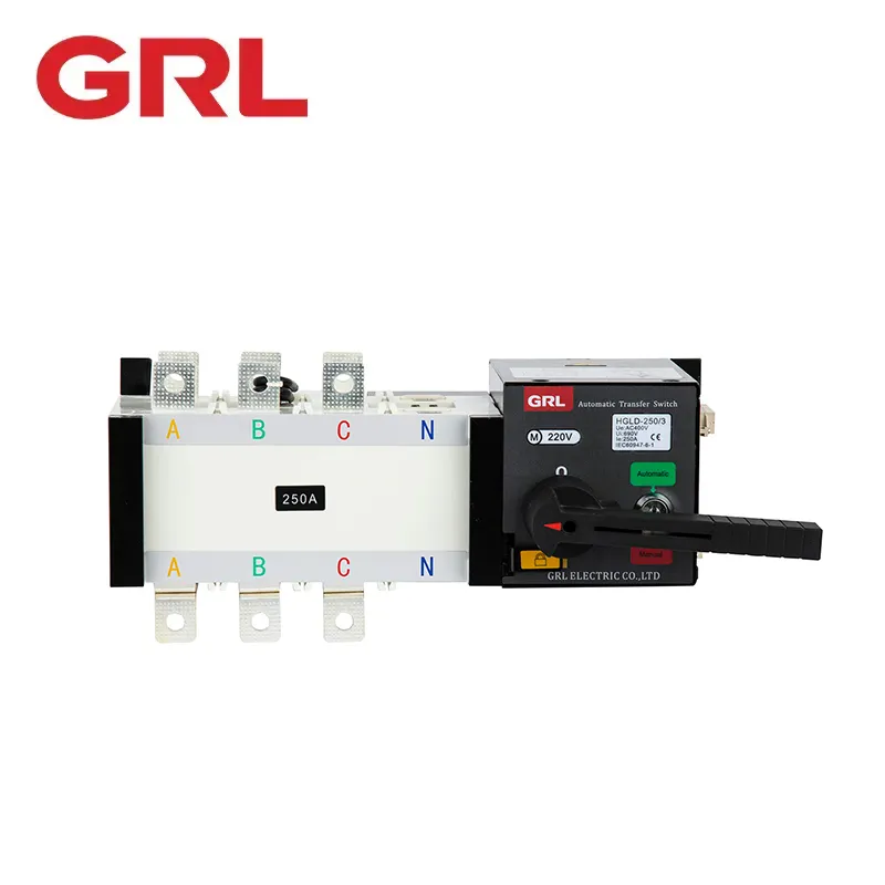 Hgld interruptor de transferência automática ats 400a para gerador