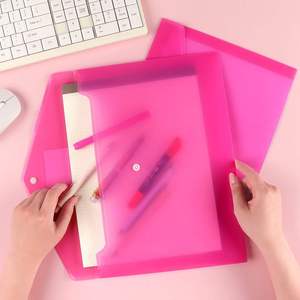 Waterdichte Herbruikbare A4 <span class=keywords><strong>Document</strong></span> Bestand Envelop Transparant <span class=keywords><strong>Plastic</strong></span> Pp Letter Houder - Product Image 6