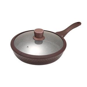Cocina Aluminio Cooklover Utensilios de cocina Ollas antiadherentes Utensilio de cocina Sartén profunda con tapa - Product Image 1